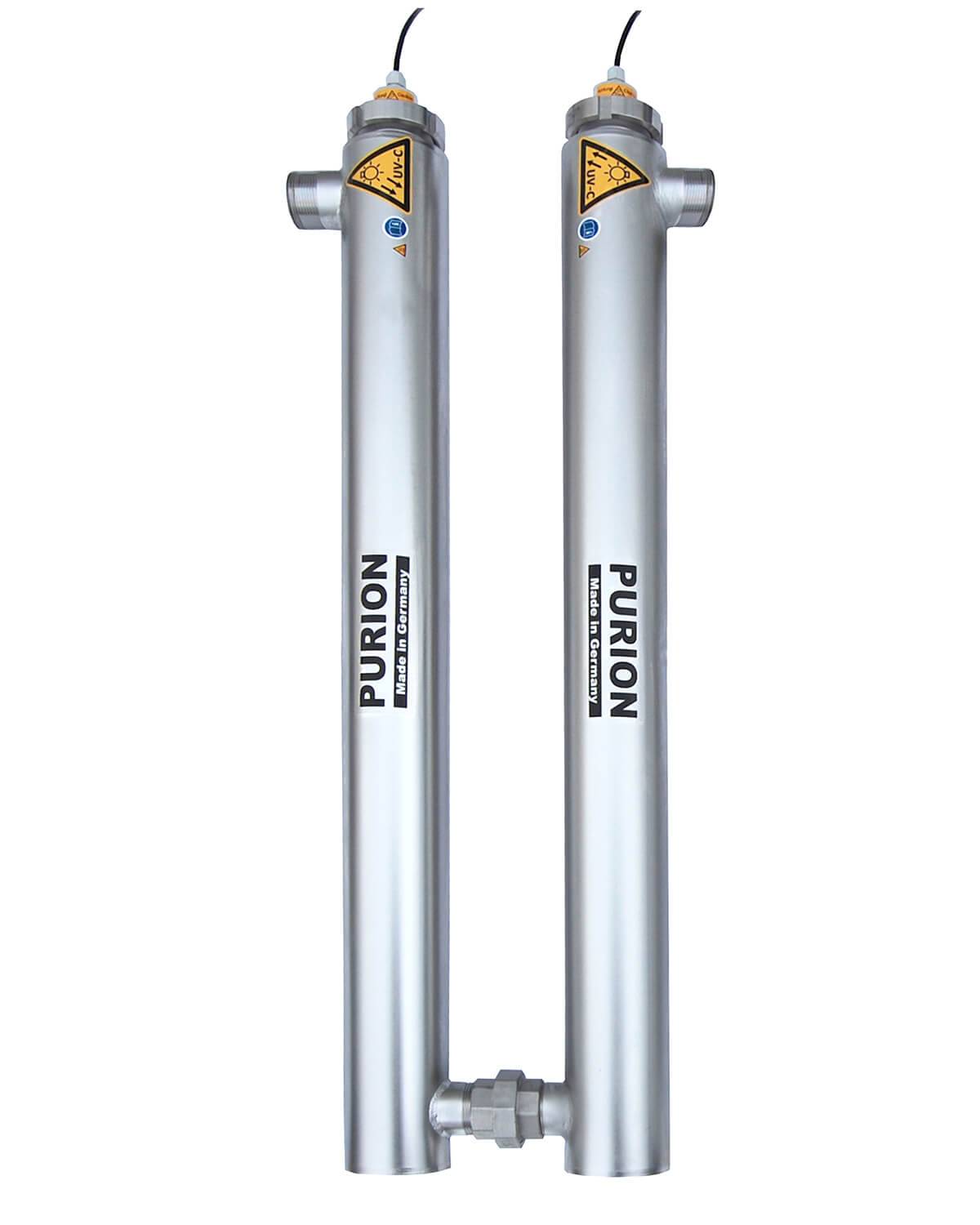 PURION 2501 Dual Basic Poolreinigung UV Desinfektion Algenfreier Pool bis 100.000 l