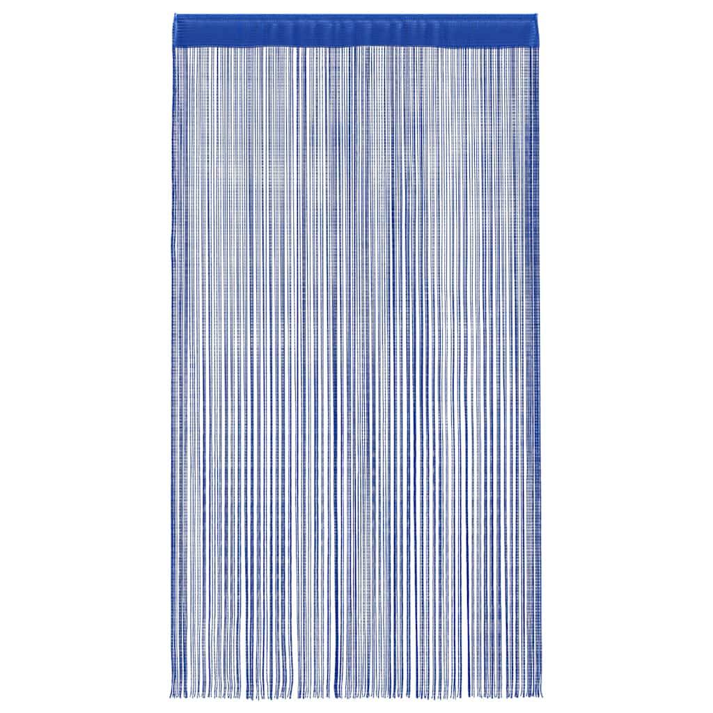 vidaXL Fadenvorhänge 2 Stk. 140 x 250 cm Blau
