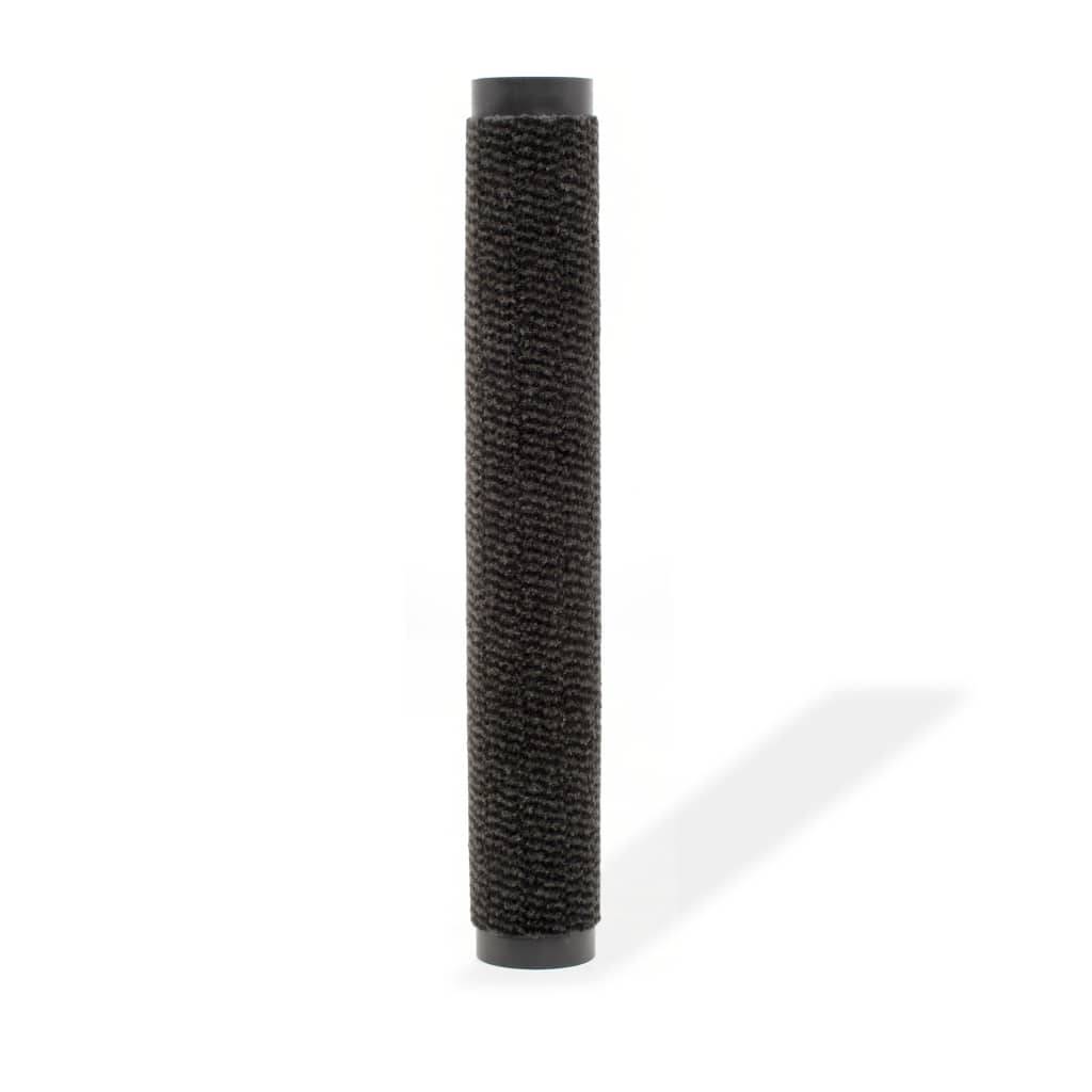 vidaXL Schmutzfangmatte Rechteckig Getuftet 60x90 cm Schwarz