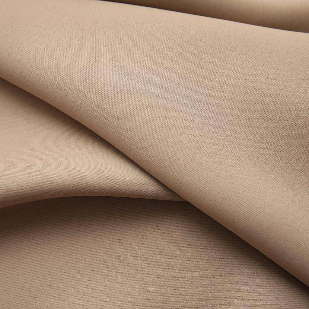 vidaXL Verdunkelungsvorhänge mit Haken 2 Stk. Taupe 140x245cm