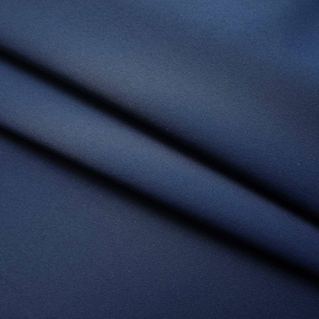 vidaXL Verdunkelungsvorhänge mit Haken 2 Stk. Blau 140x175cm