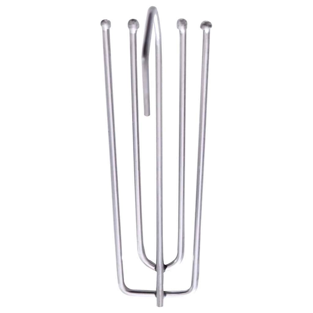 vidaXL Verdunkelungsvorhang mit Haken Samt Creme 290 x 245 cm