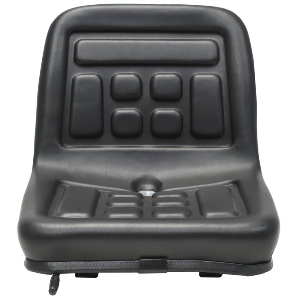vidaXL Universal Traktorsitz Schwarz