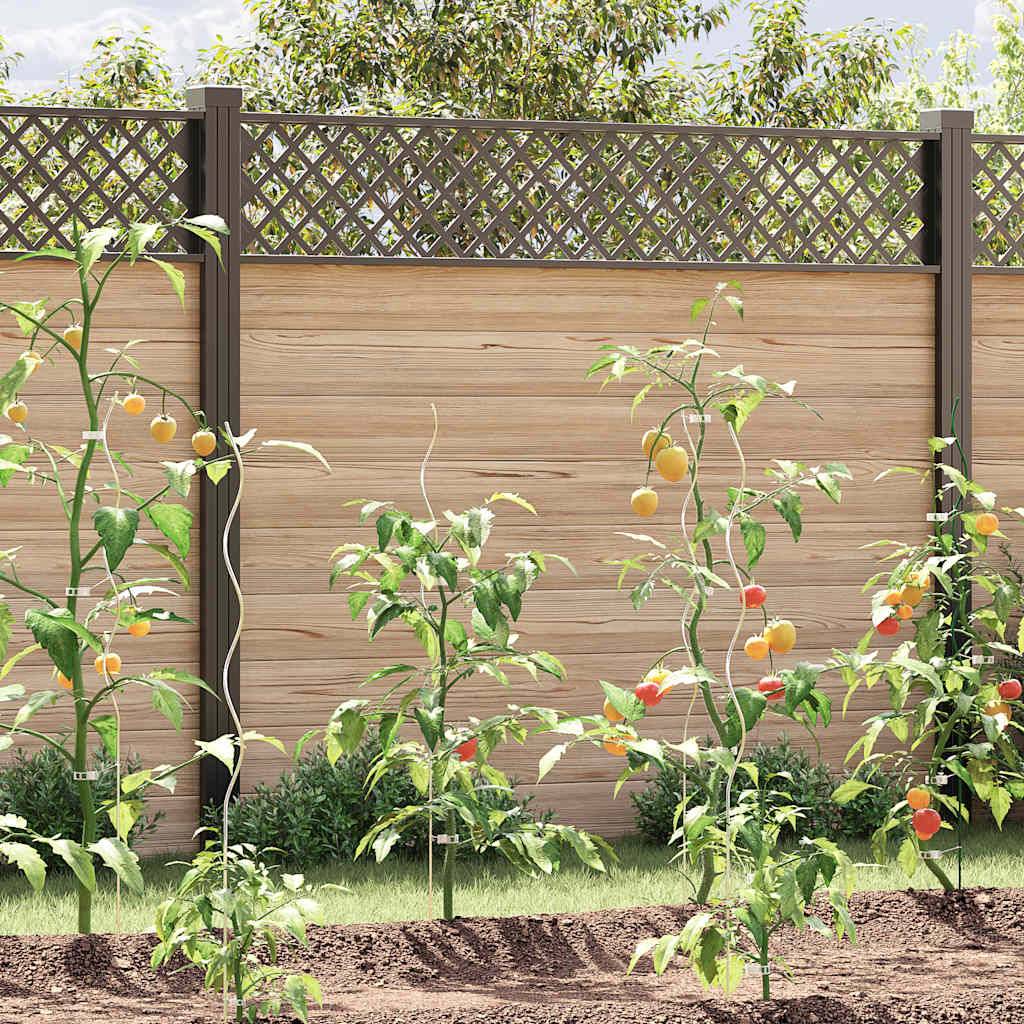 vidaXL Tomaten-Spiralstäbe 5 Stk. 110 cm Verzinkter Stahl