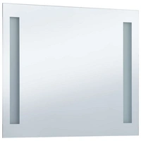 vidaXL Badezimmer-Wandspiegel mit LEDs 60x50 cm vidaXL Badezimmer-Wandspiegel mit LEDs 60x50 cm