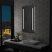 vidaXL Badezimmer-Wandspiegel mit LED und Ablage 60x100 cm vidaXL Badezimmer-Wandspiegel mit LED und Ablage 60x100 cm
