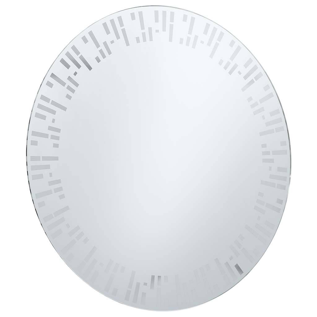 vidaXL Badezimmerspiegel mit LED 70 cm