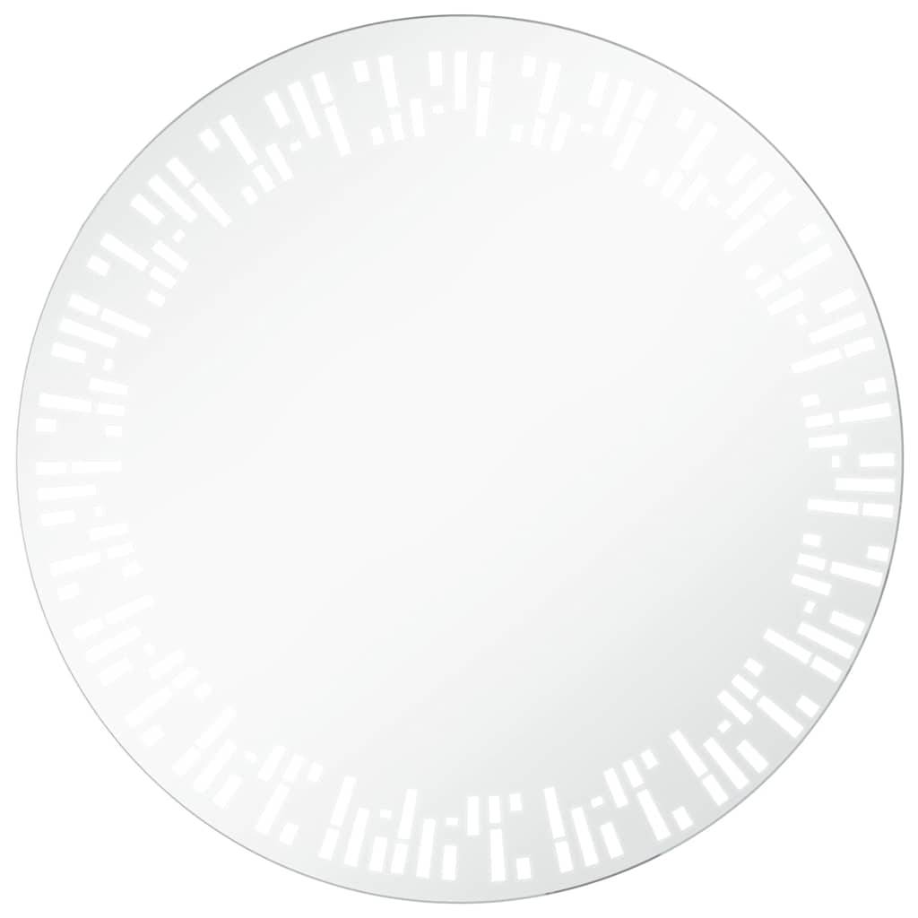 vidaXL Badezimmerspiegel mit LED 70 cm