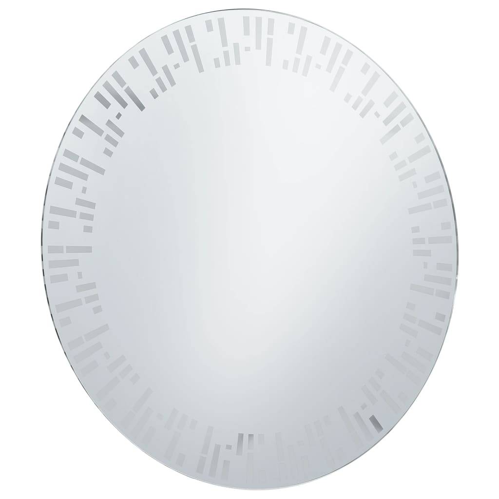 vidaXL Badezimmerspiegel mit LED 80 cm