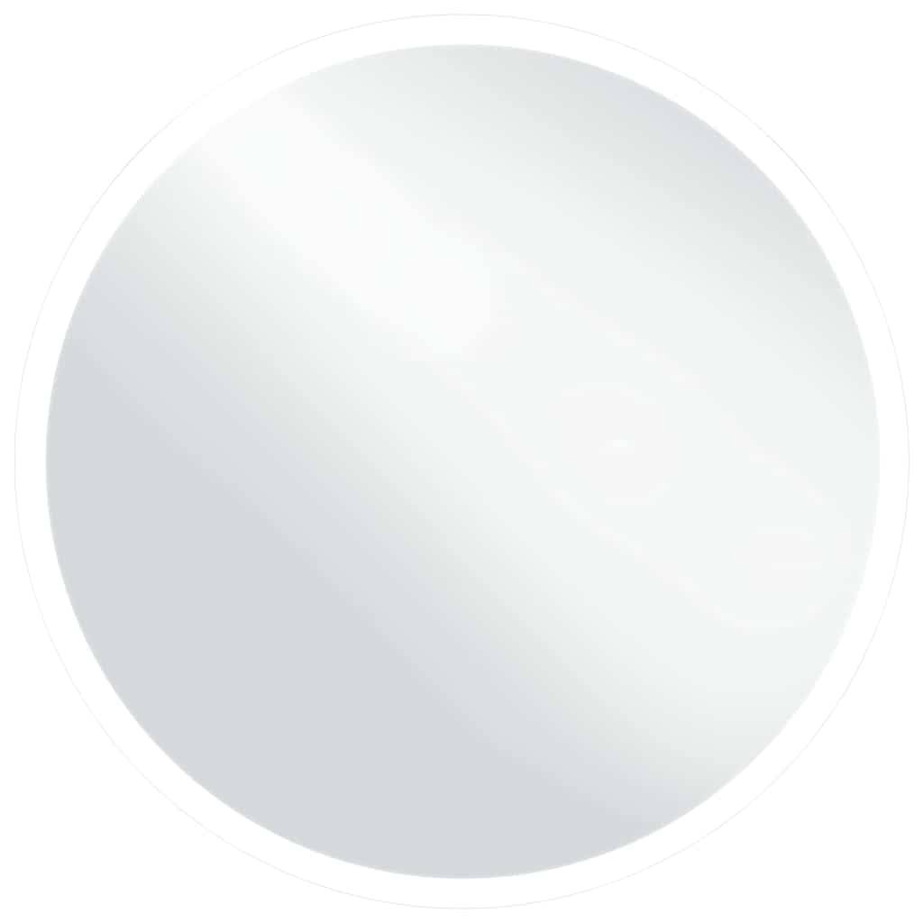 vidaXL Badezimmerspiegel mit LED 80 cm