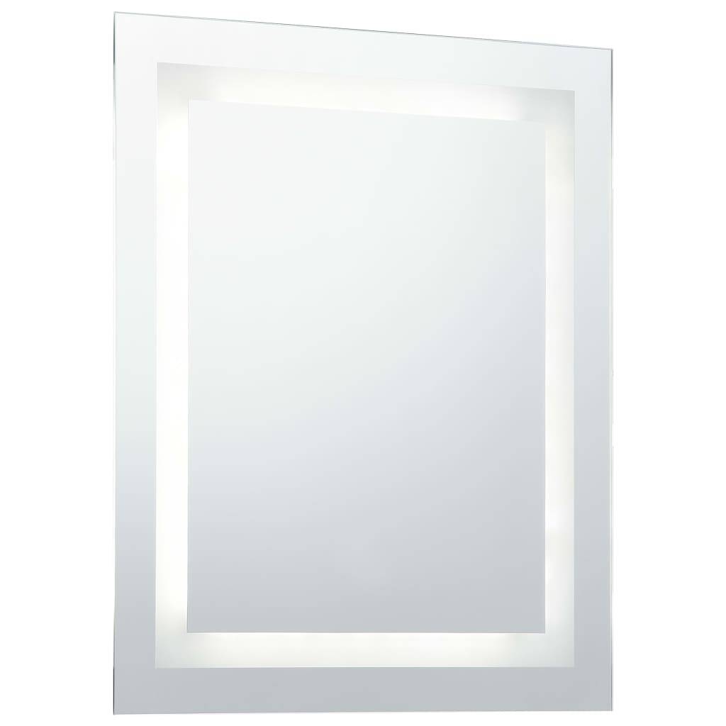 vidaXL LED-Badspiegel mit Berührungssensor 60x80 cm