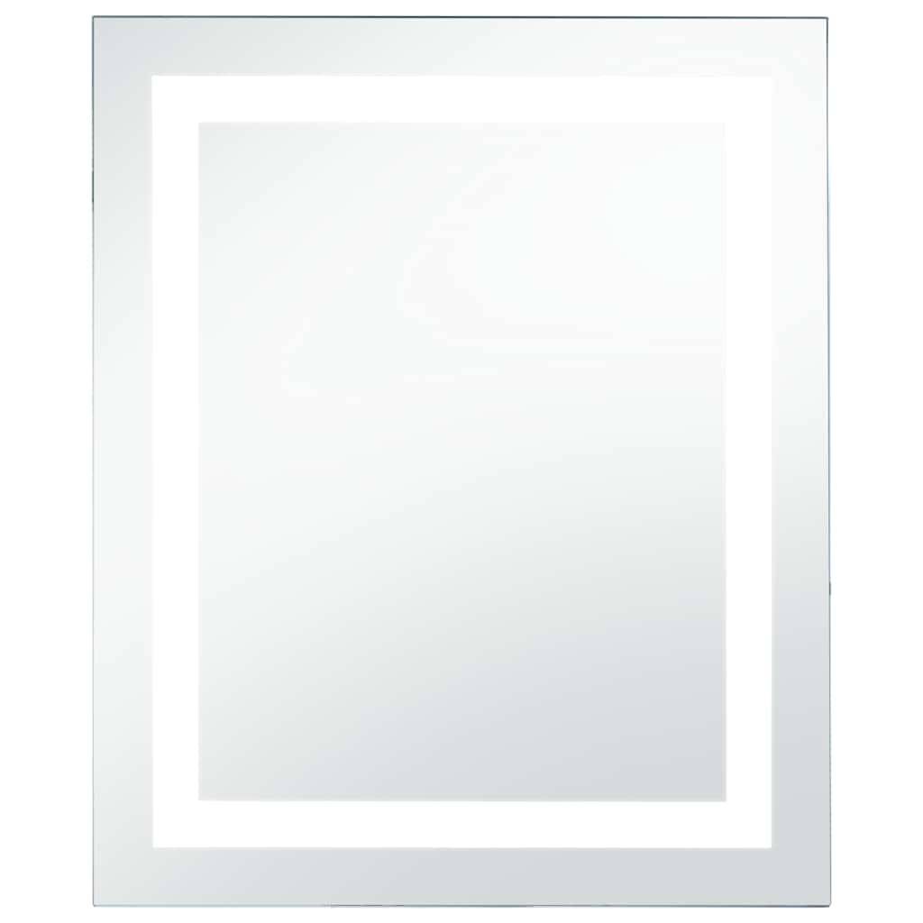 vidaXL LED-Badspiegel mit Berührungssensor 60x80 cm