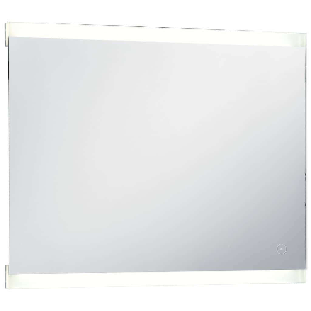 vidaXL LED-Badspiegel mit Berührungssensor 80x60 cm