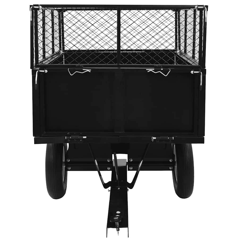 vidaXL Kippanhänger für Rasenmäher 300 kg Last