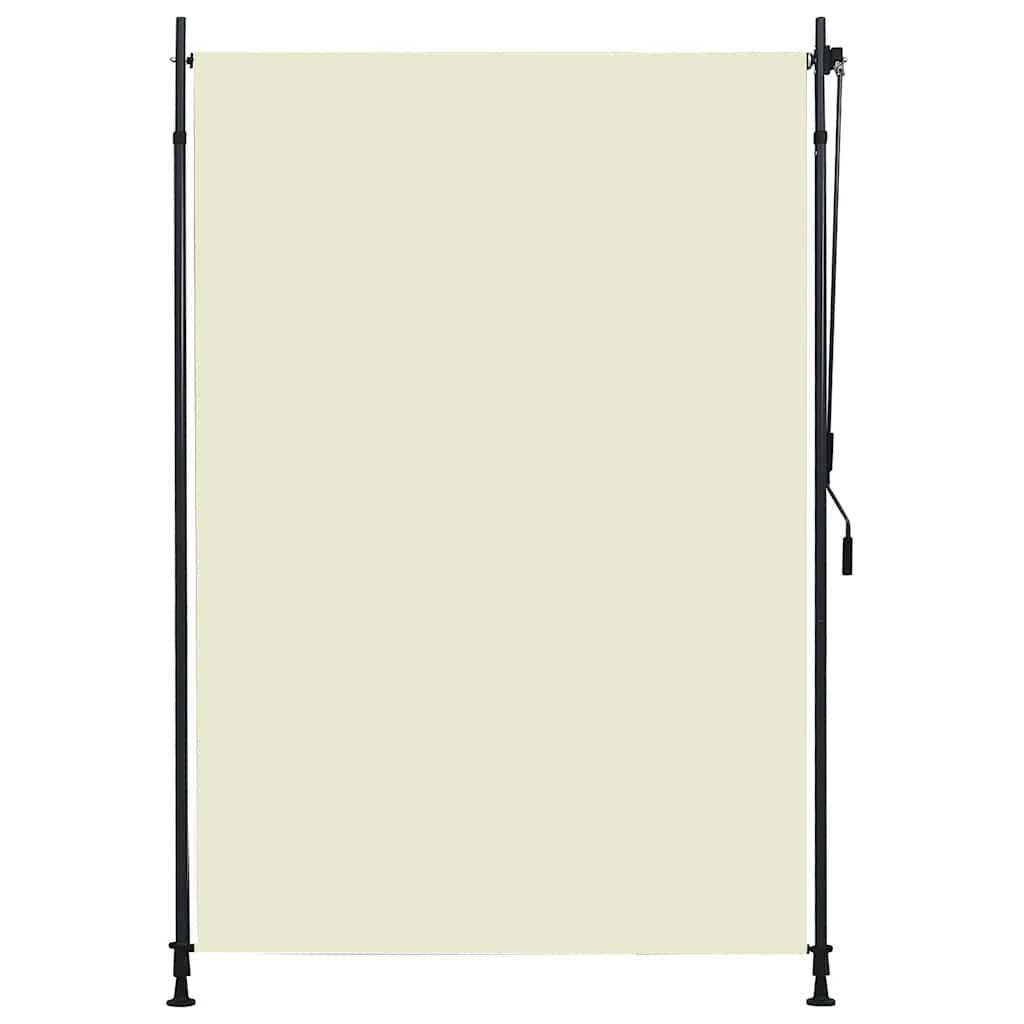 vidaXL Außenrollo 150 x 270 cm Creme