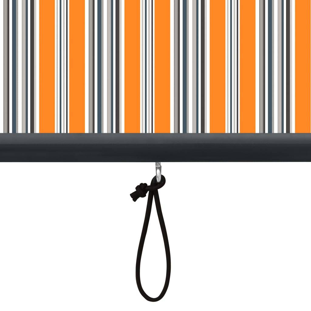 vidaXL Außenrollo 140x250 cm Gelb und Blau