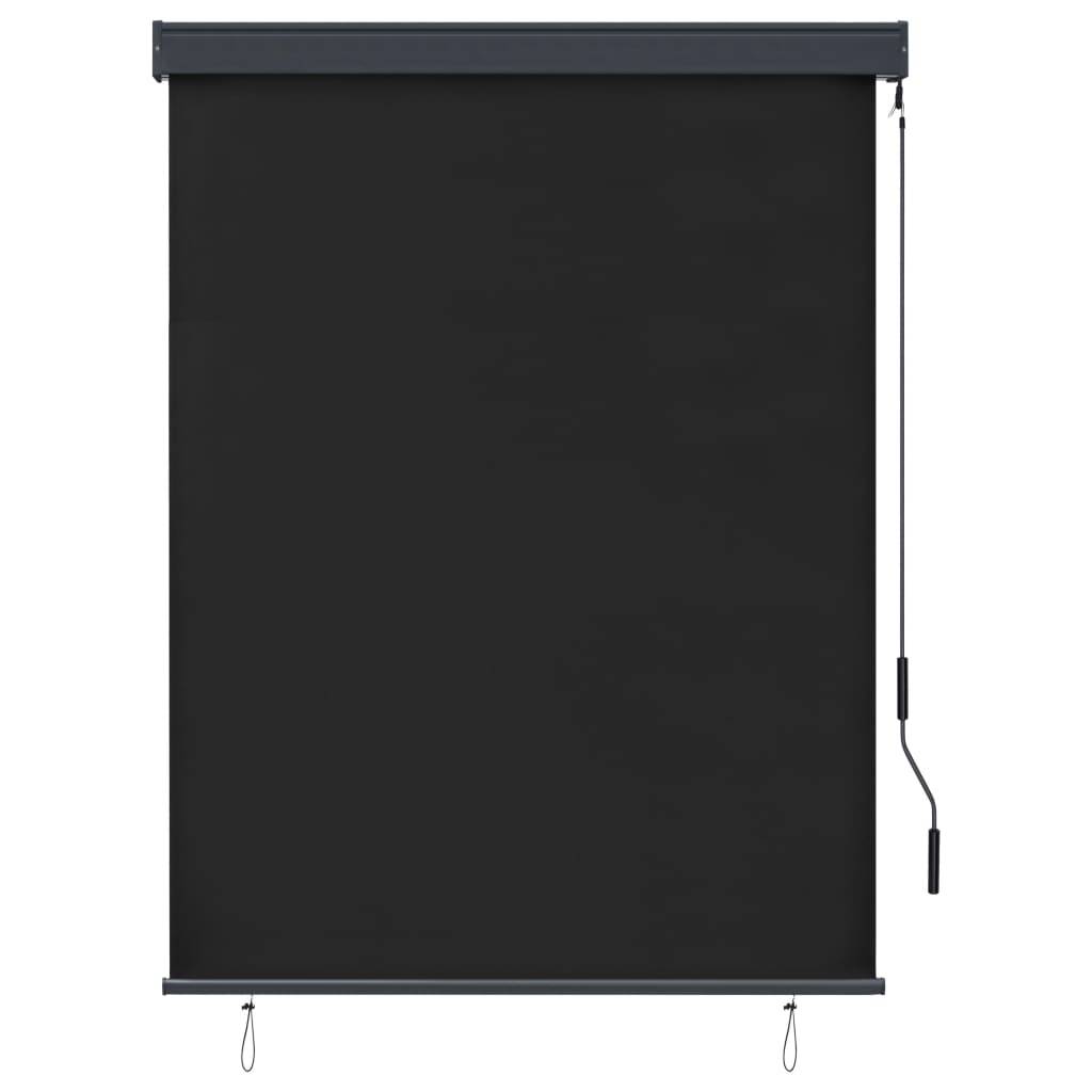 vidaXL Außenrollo 120 x 250 cm Anthrazit