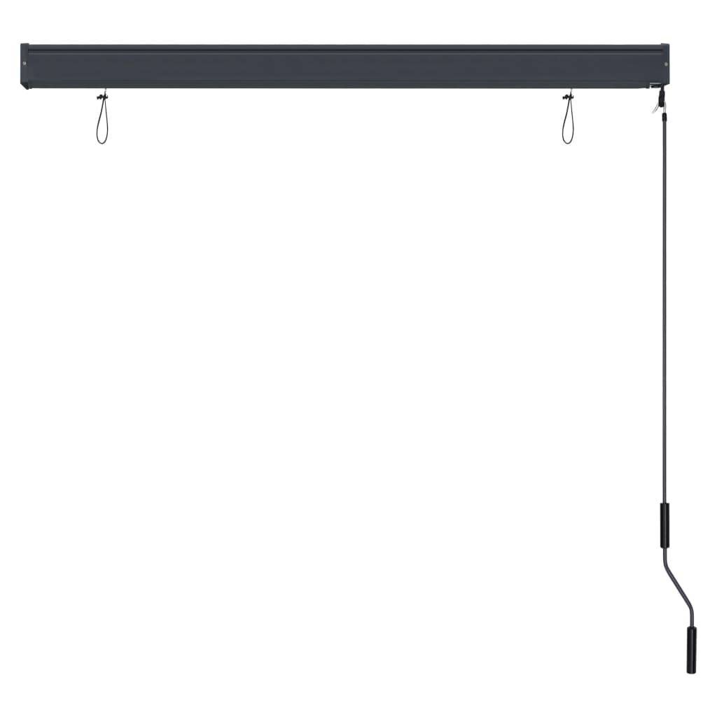 vidaXL Außenrollo 140x250 cm Creme