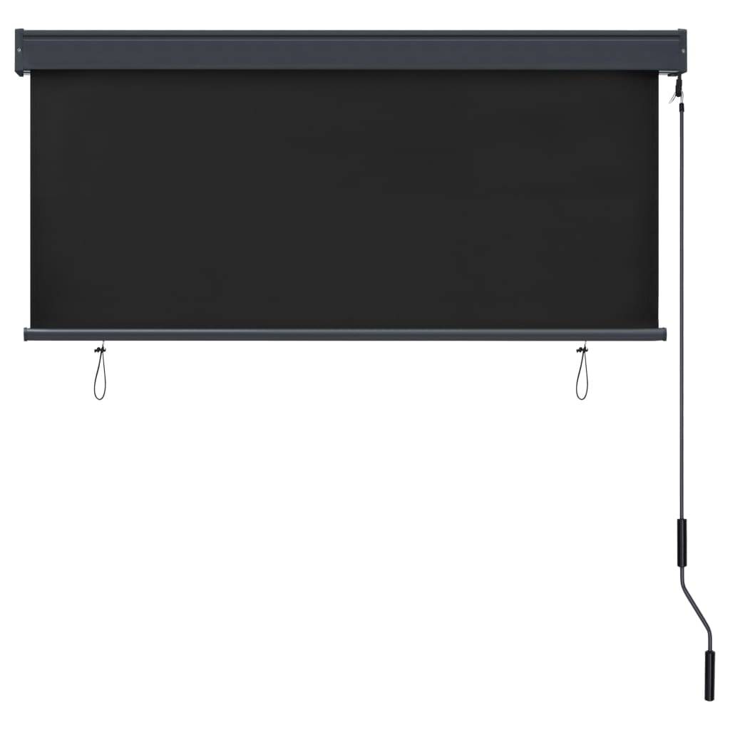 vidaXL Außenrollo 140x250 cm Anthrazit