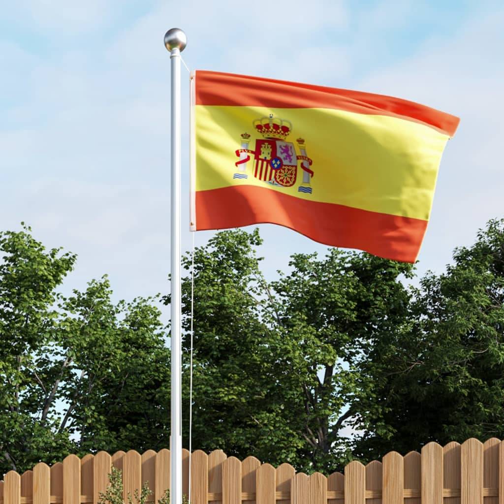 vidaXL Flagge Spaniens 90 x 150 cm