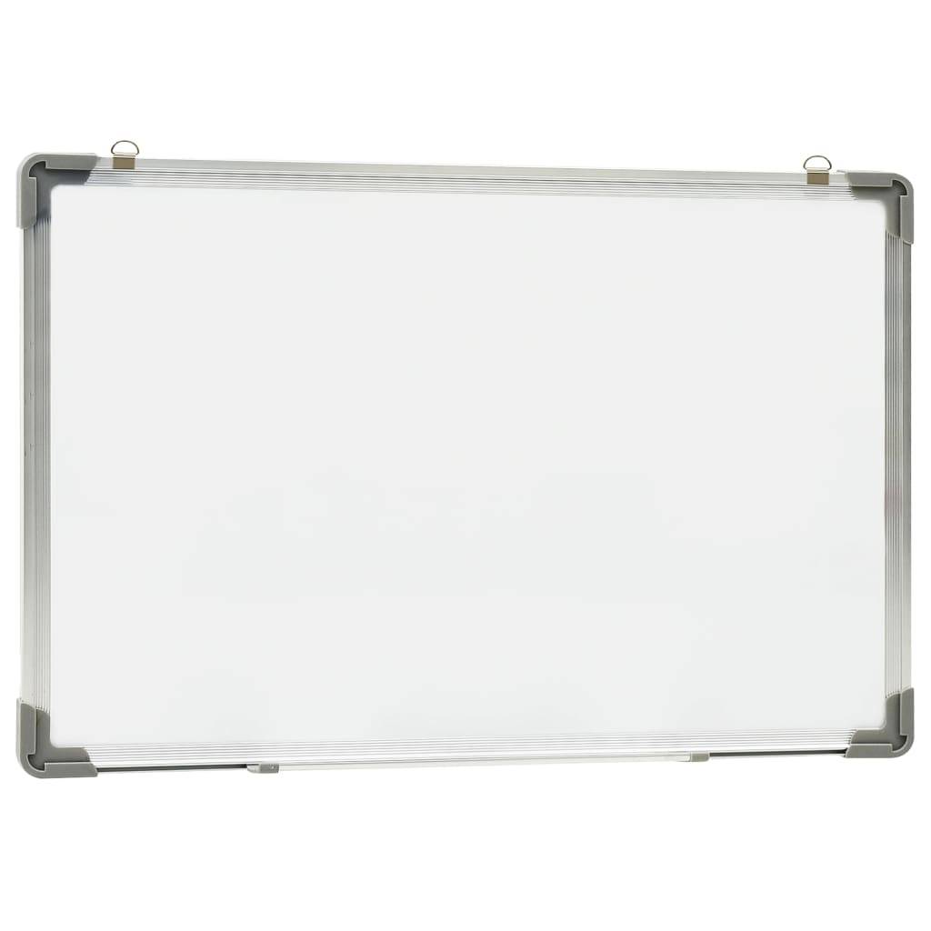 vidaXL Magnetisches Whiteboard Weiß 50 x 35 cm Stahl