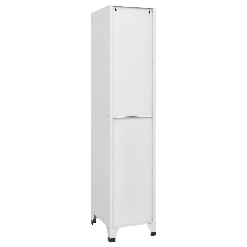 vidaXL Schließfachschrank 38x45x180 cm Stahl