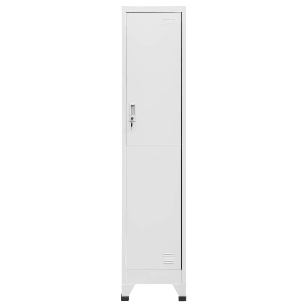 vidaXL Schließfachschrank 38x45x180 cm Stahl