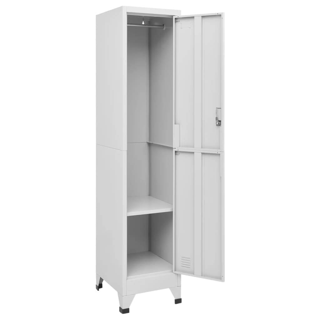 vidaXL Schließfachschrank 38x45x180 cm Stahl