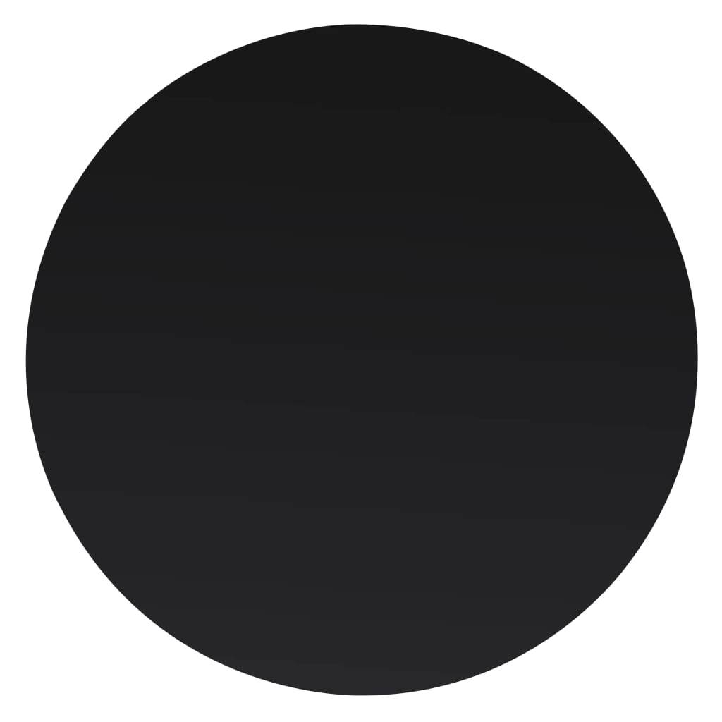 vidaXL Tischplatte aus gehärtetem Glas Rund 600 mm