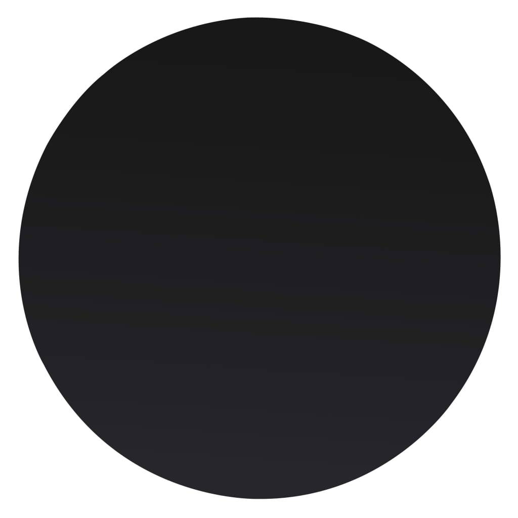 vidaXL Tischplatte aus gehärtetem Glas rund 500 mm