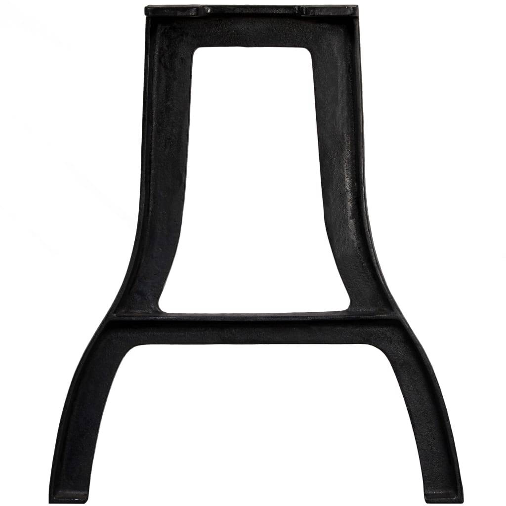 vidaXL Esstischbeine 2 Stk. A-Gestell Gusseisen