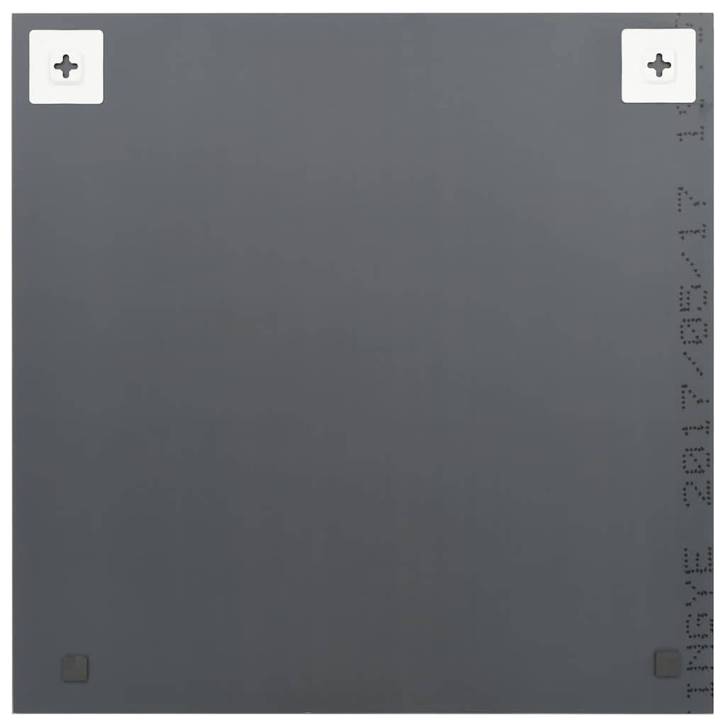 vidaXL Wandspiegel 40 x 40 cm Quadratisch Glas