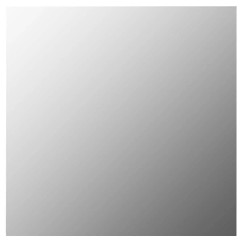 vidaXL Wandspiegel 40 x 40 cm Quadratisch Glas