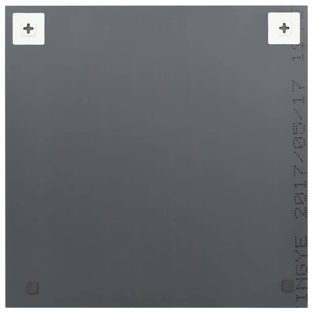 vidaXL Wandspiegel 50 x 50 cm Quadratisch Glas