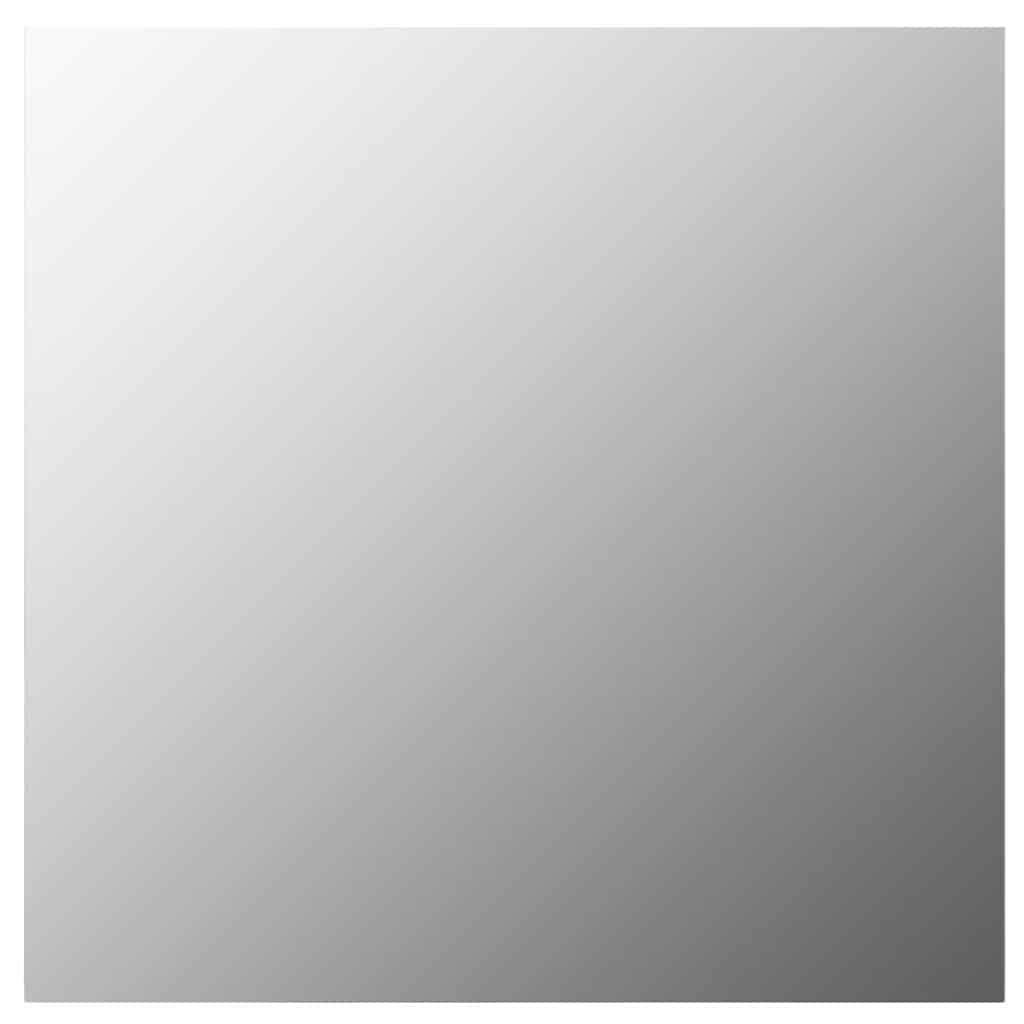 vidaXL Wandspiegel 60 x 60 cm Quadratisch Glas