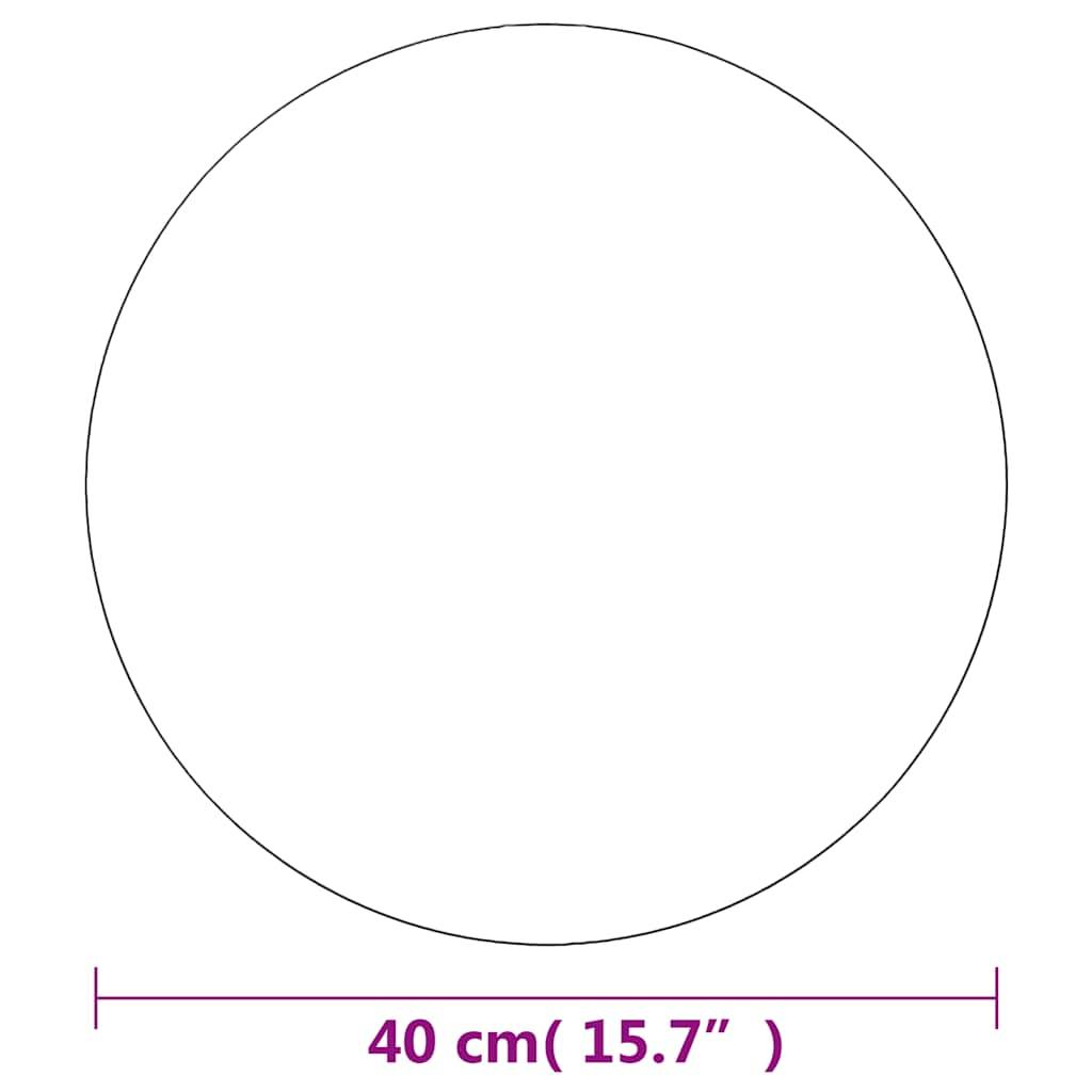 vidaXL Wandspiegel 40 cm Rund Glas