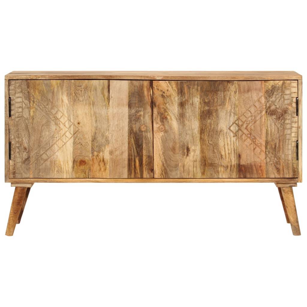 vidaXL Sideboard Mango Massivholz 110x30x60 cm