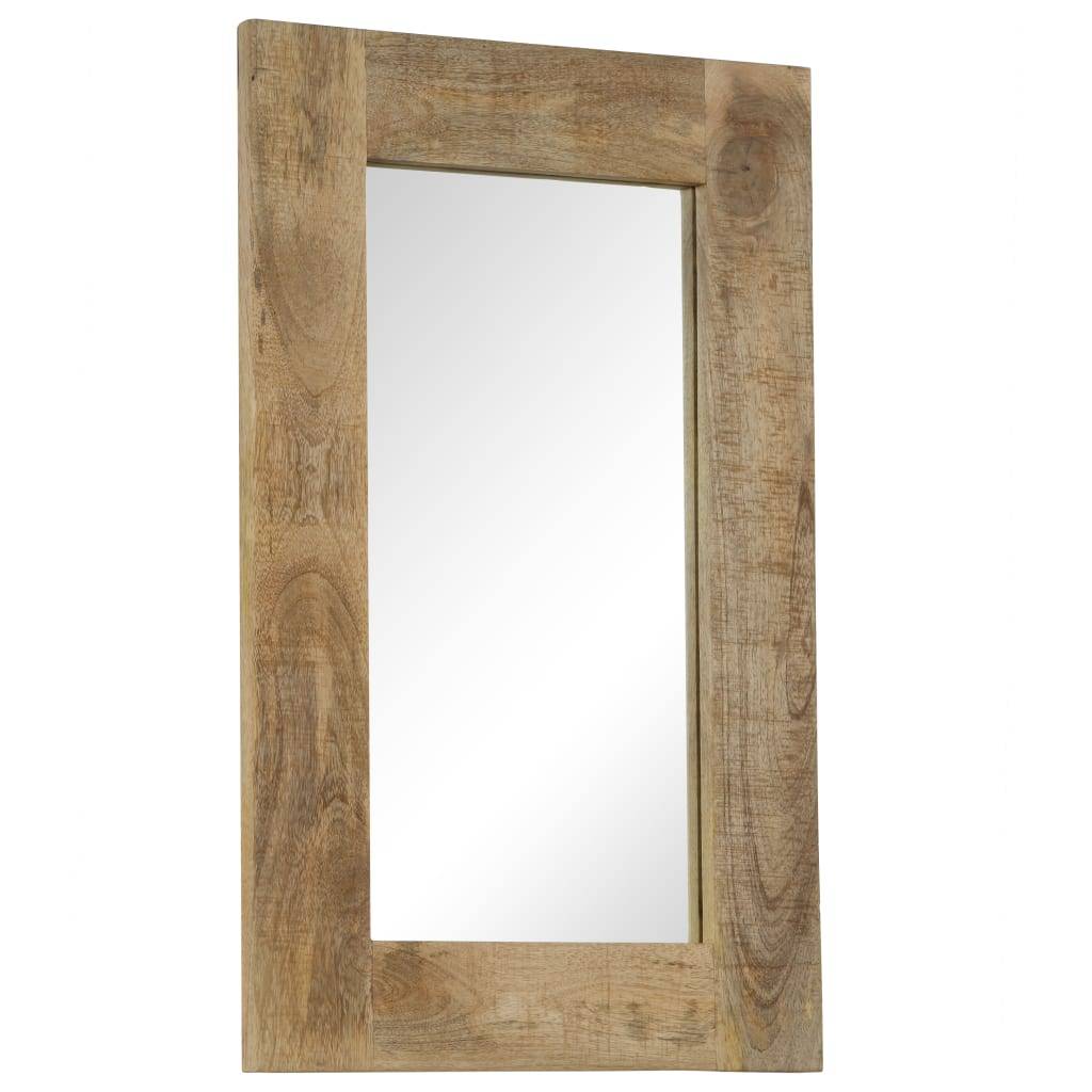vidaXL Spiegel Mangoholz Massiv 50 x 80 cm
