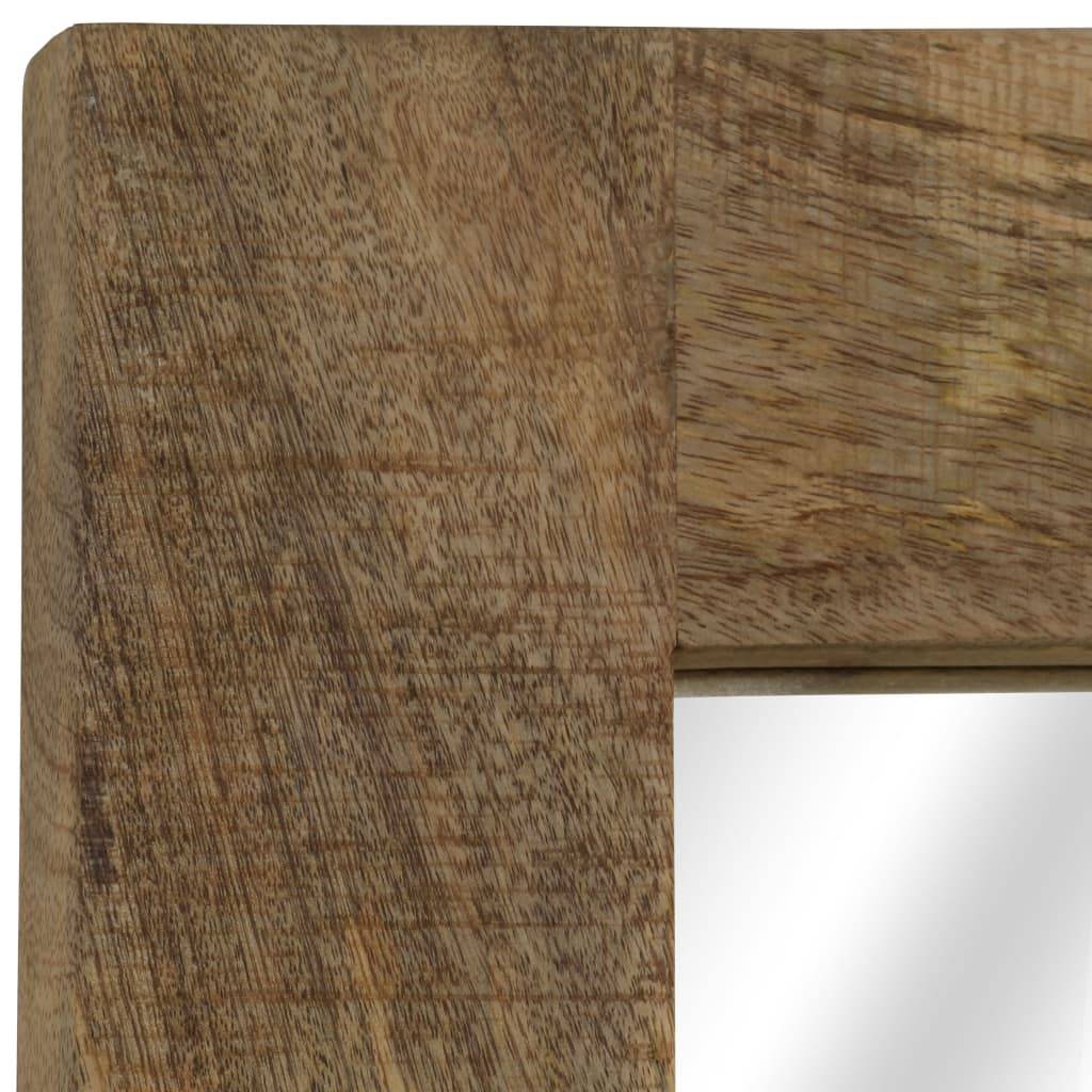 vidaXL Spiegel Mangoholz Massiv 50 x 80 cm
