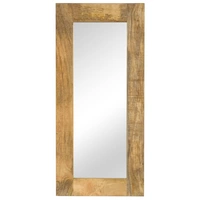 vidaXL Spiegel Mangoholz Massiv 50 x 110 cm vidaXL Spiegel Mangoholz Massiv 50 x 110 cm
