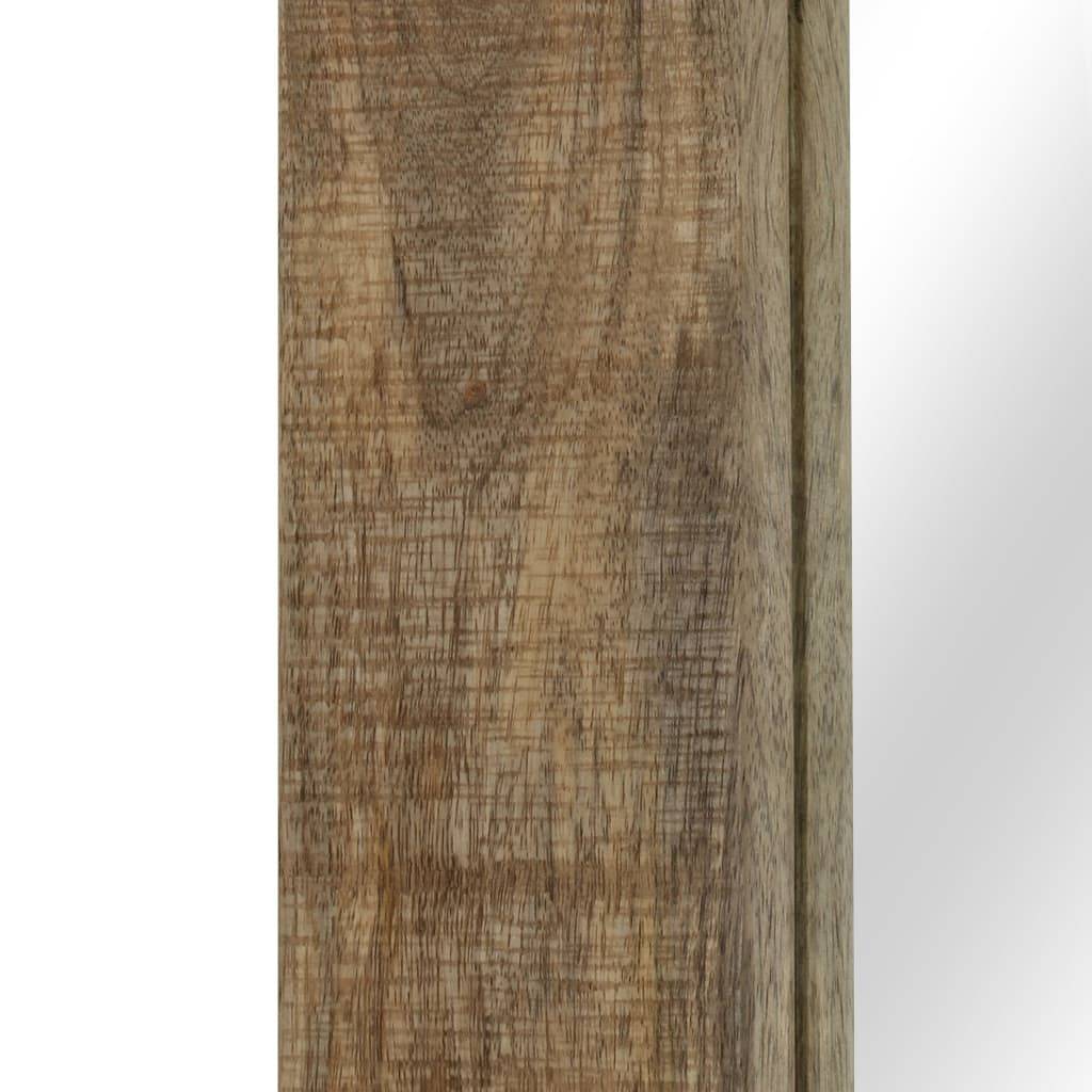 vidaXL Spiegel Mangoholz Massiv 50 x 110 cm