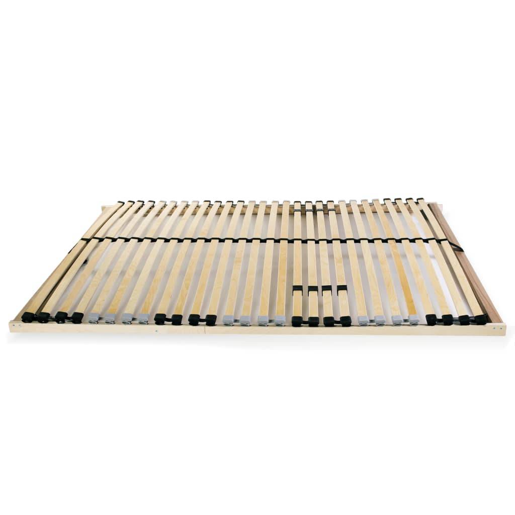 vidaXL Lattenrost mit 28 Latten 7 Zonen 120x200 cm
