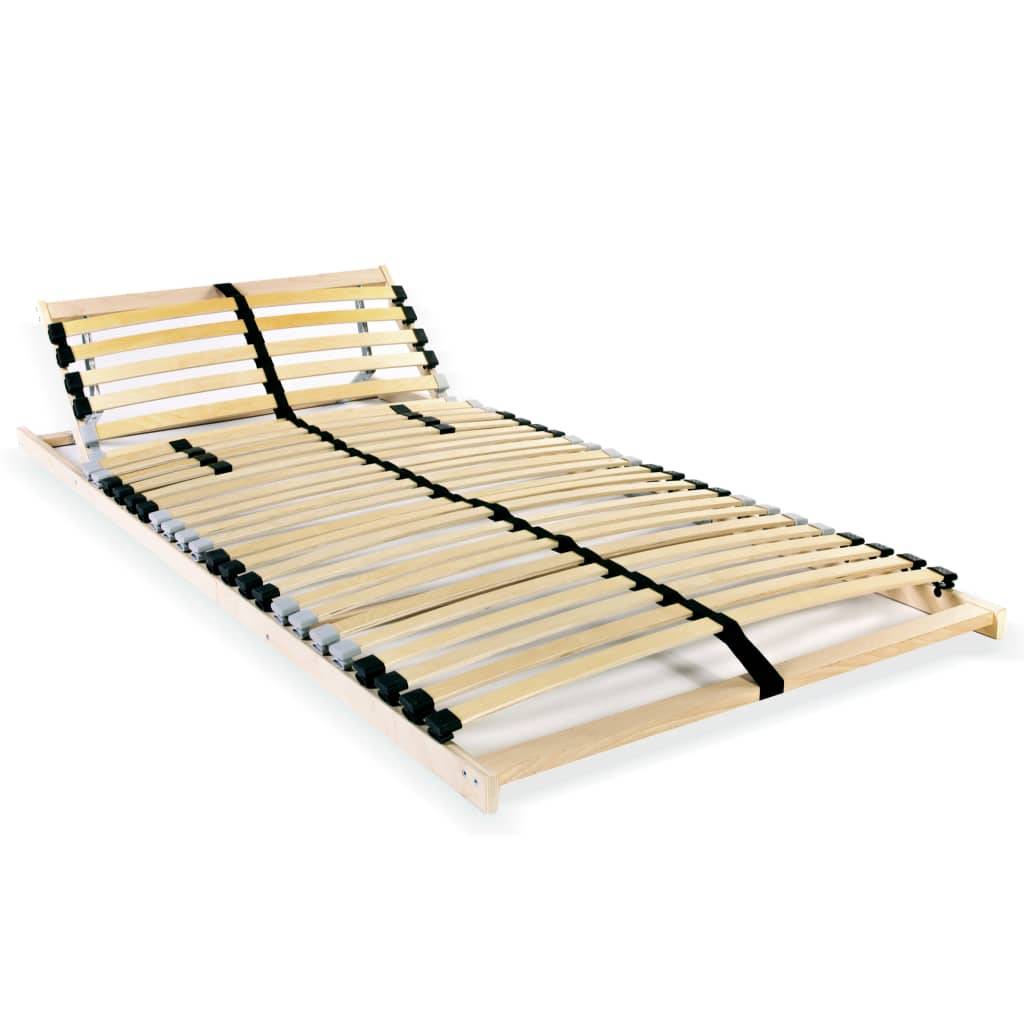 vidaXL Lattenrost mit 28 Latten 7 Zonen 80x200 cm