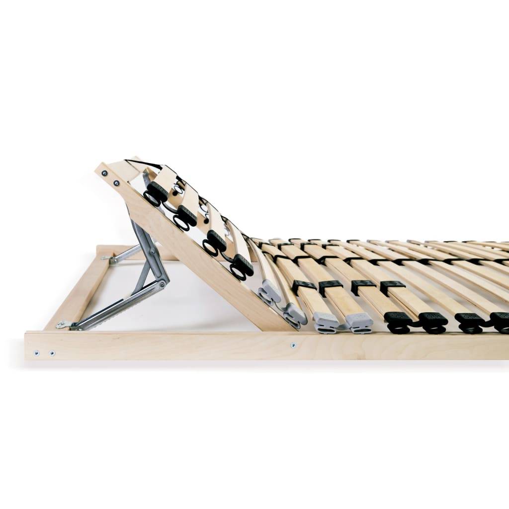 vidaXL Lattenrost mit 28 Latten 7 Zonen 100x200 cm
