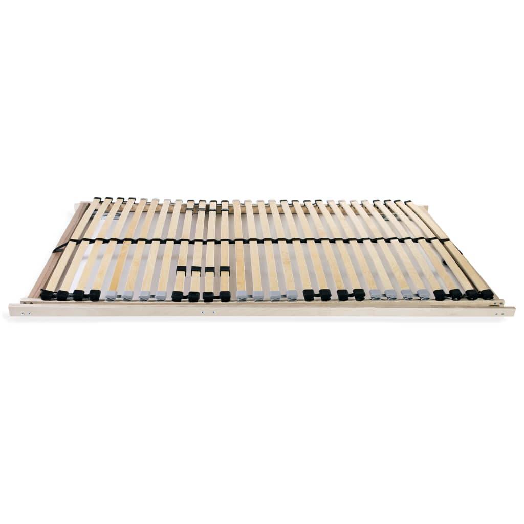 vidaXL Lattenrost mit 28 Latten 7 Zonen 80x200 cm