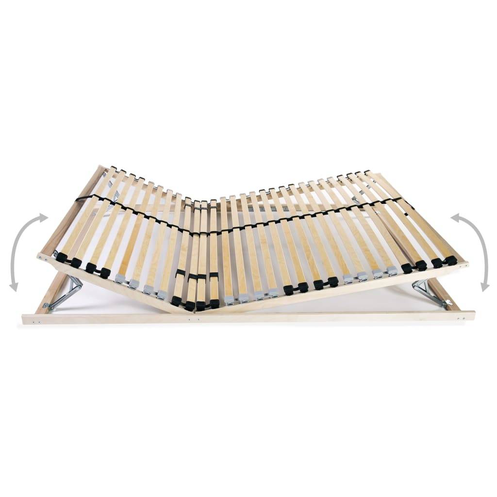 vidaXL Lattenrost mit 28 Latten 7 Zonen 100x200 cm