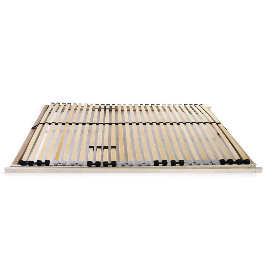 vidaXL Lattenrost mit 28 Latten 7 Zonen 140x200 cm