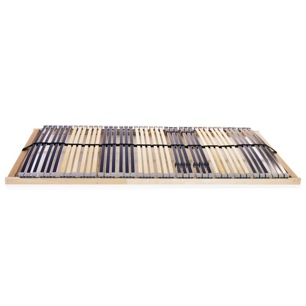vidaXL Lattenrost mit 42 Latten 7 Zonen 140x200 cm