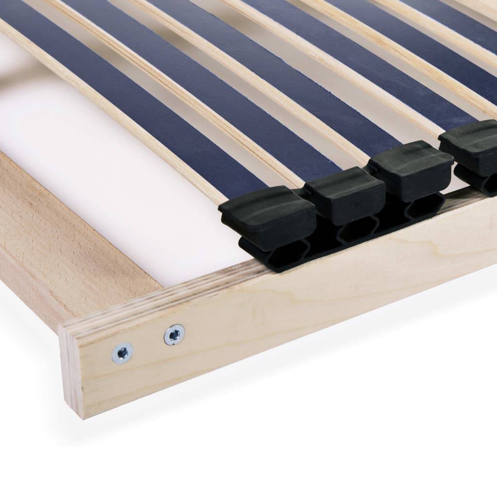 vidaXL Lattenrost mit 42 Latten 7 Zonen 140x200 cm