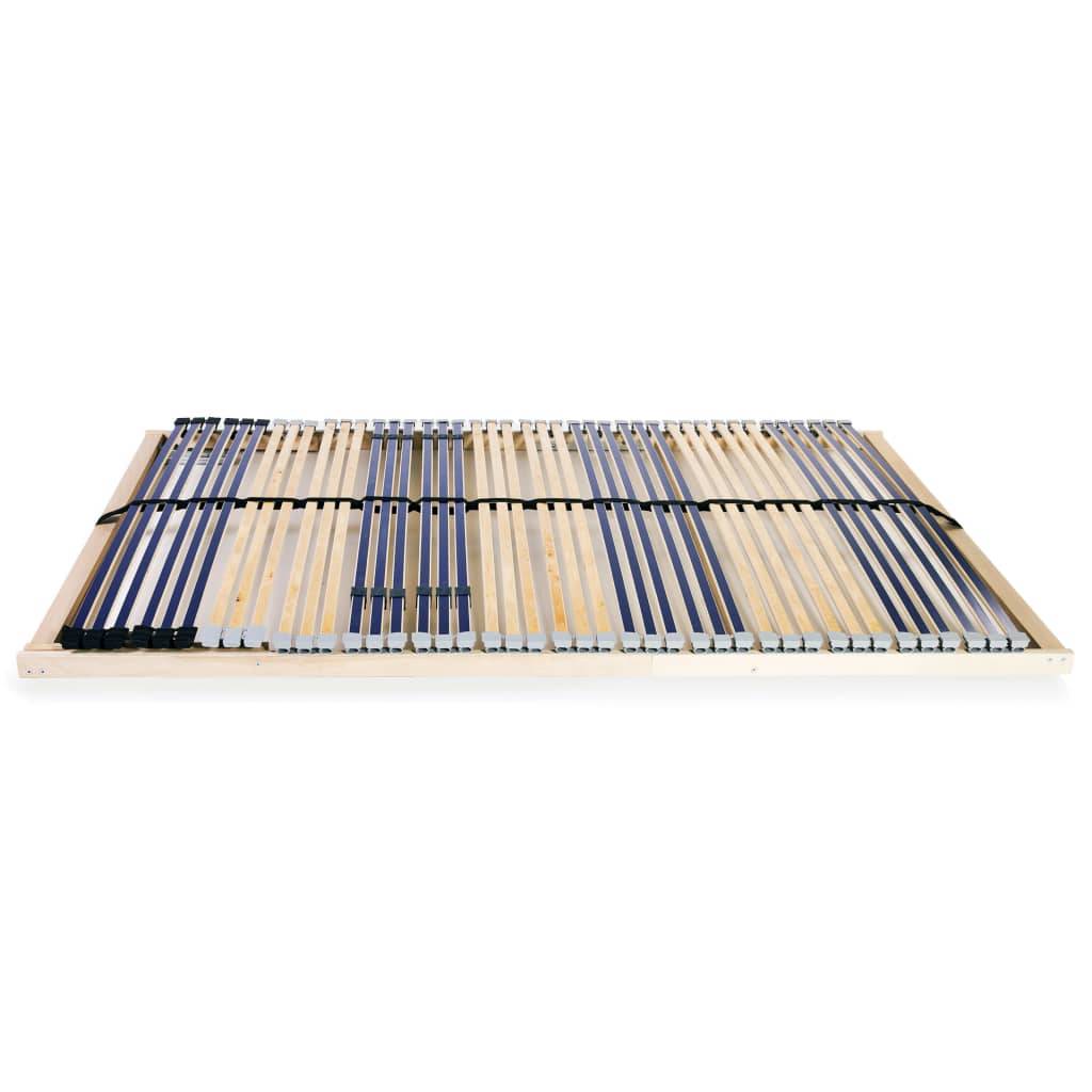 vidaXL Lattenrost mit 42 Latten 7 Zonen 140x200 cm
